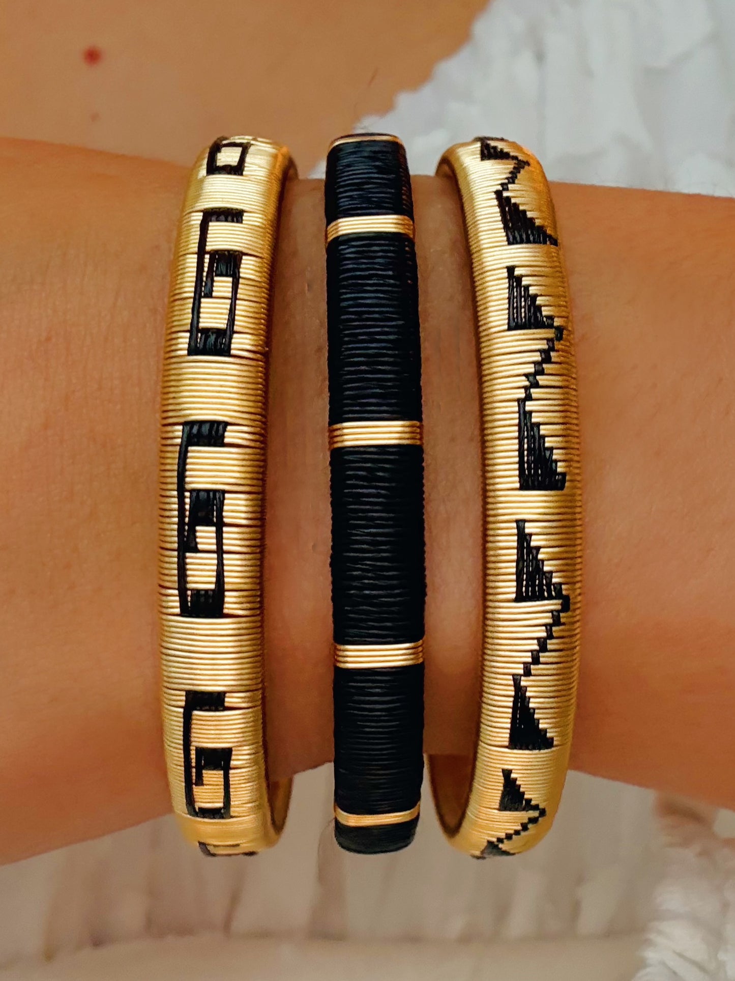 “Sombra” Bangle Stack