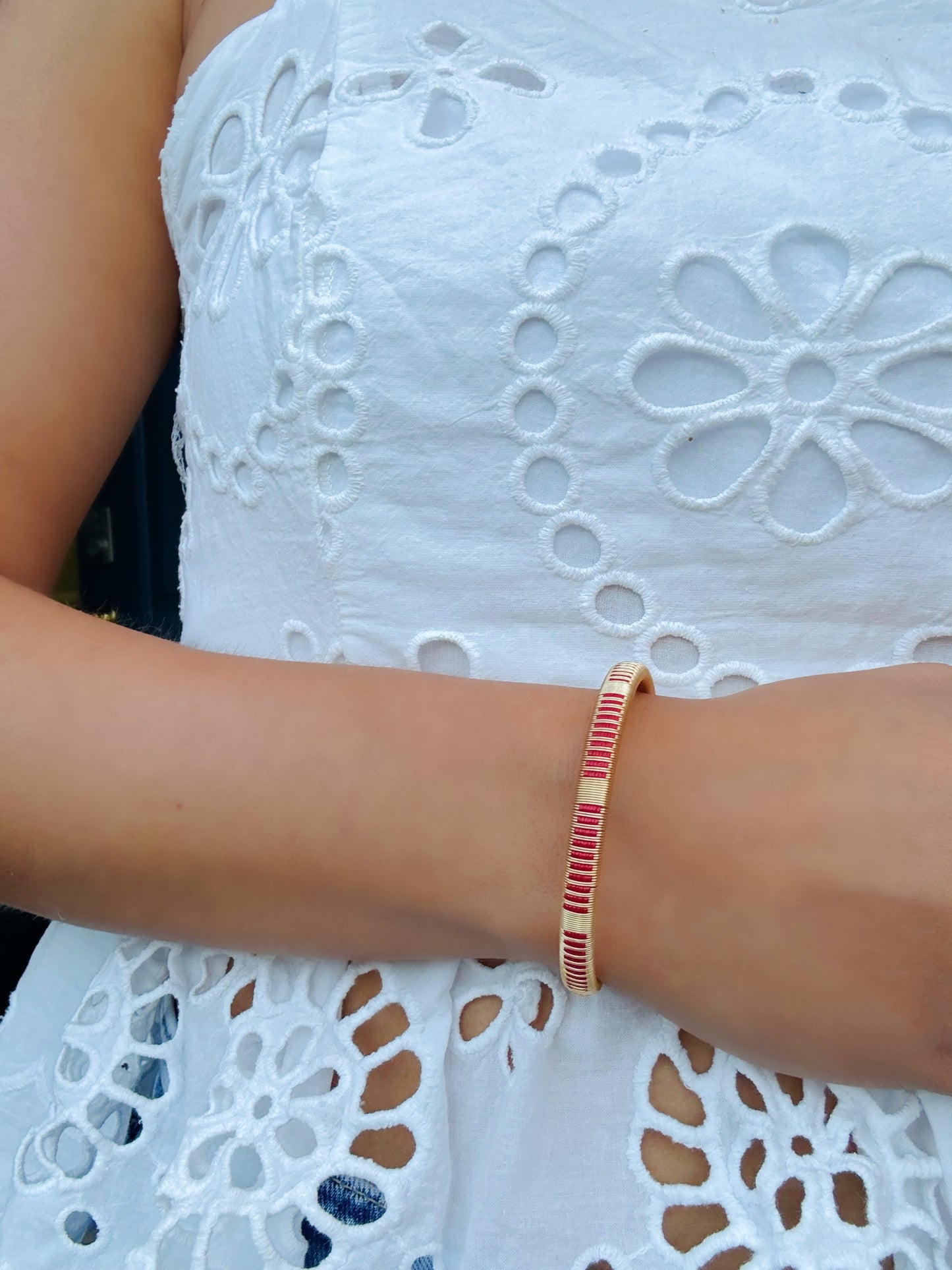 “Fuego” Delicate Bangle