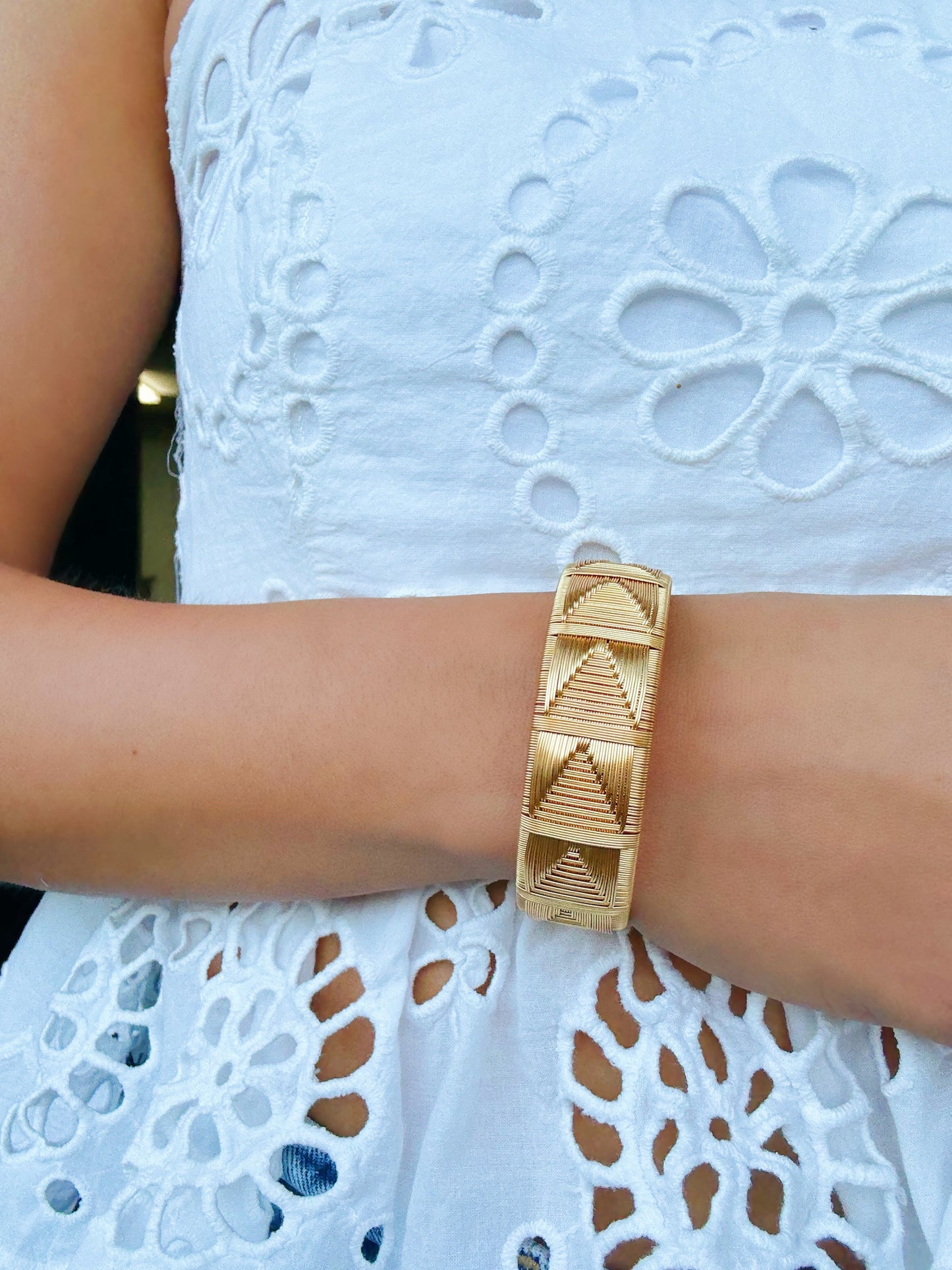 “Alma” Statement Bangle