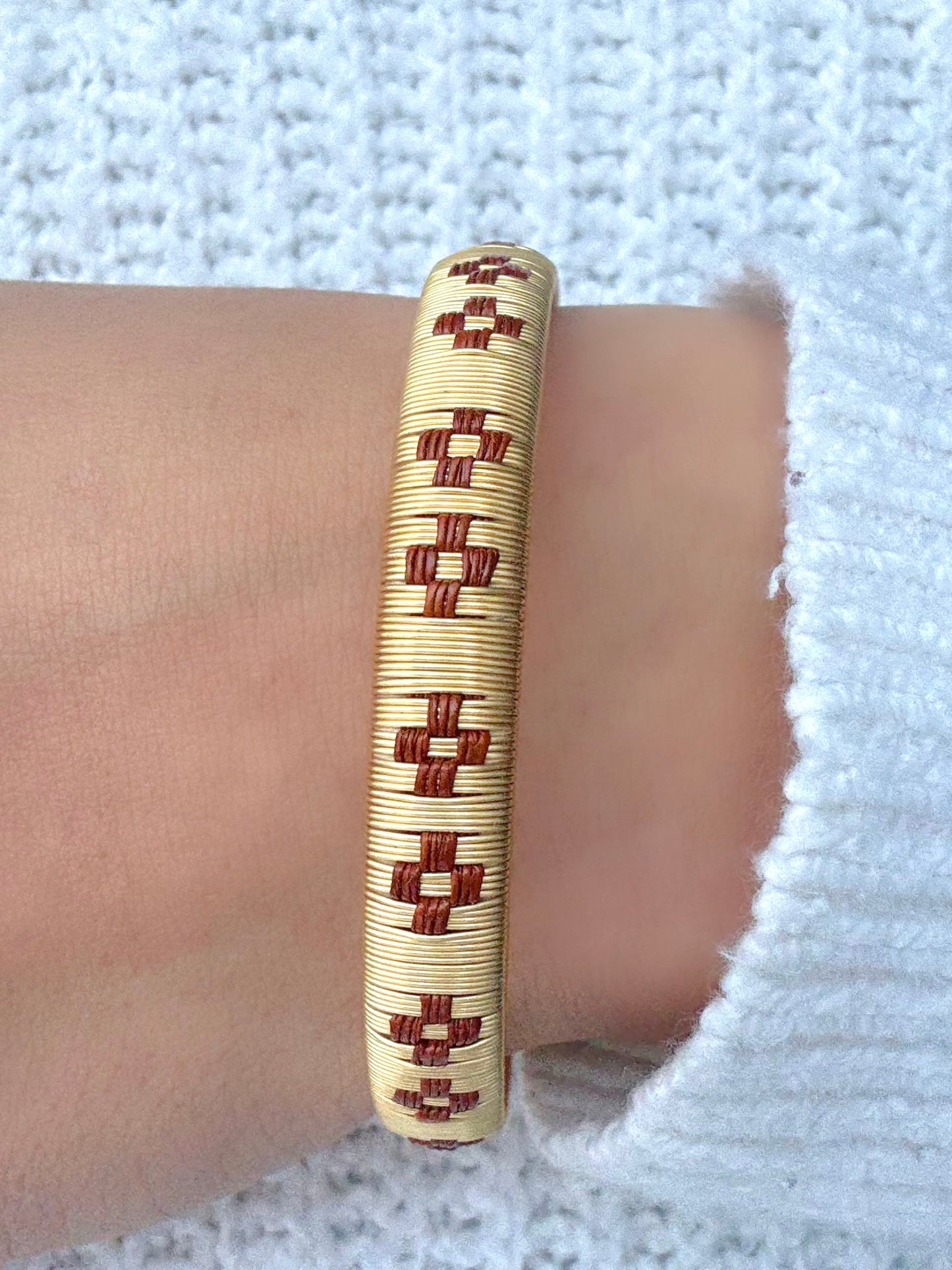 Brown “Paz” Signature Bracelet