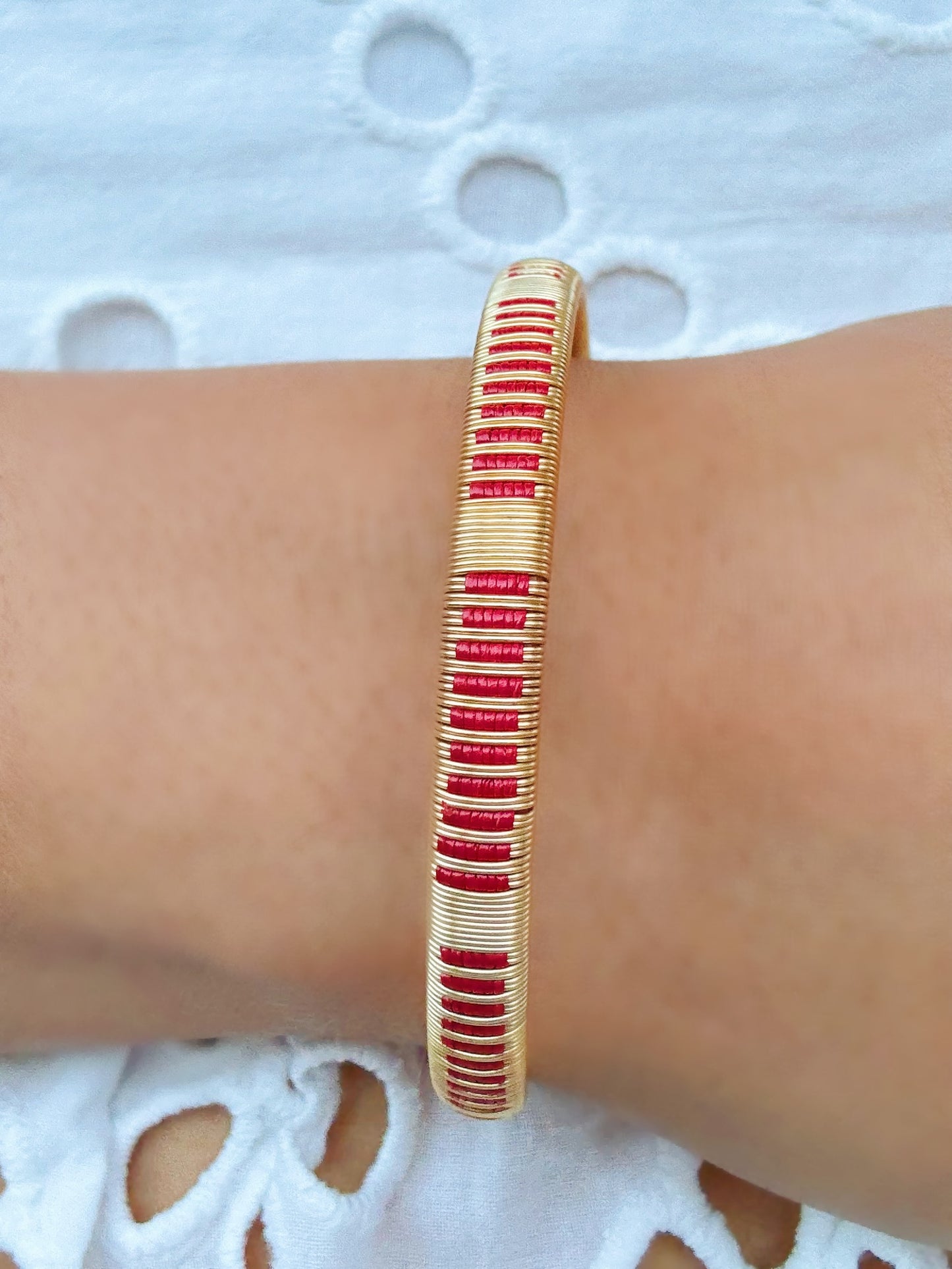 “Fuego” Delicate Bangle