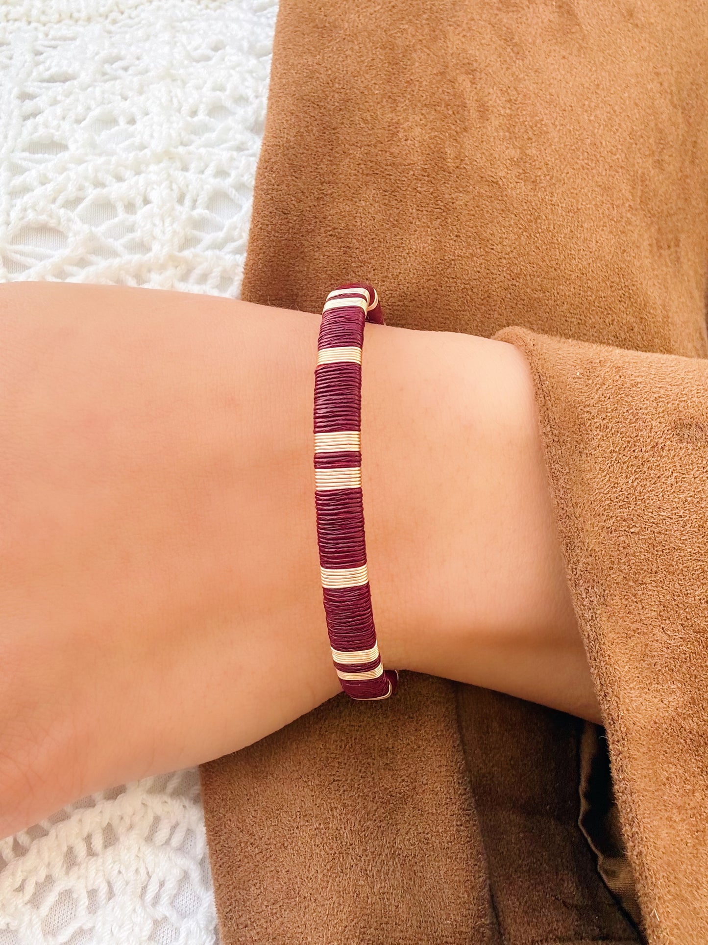 “Auburn” Delicate Bangle