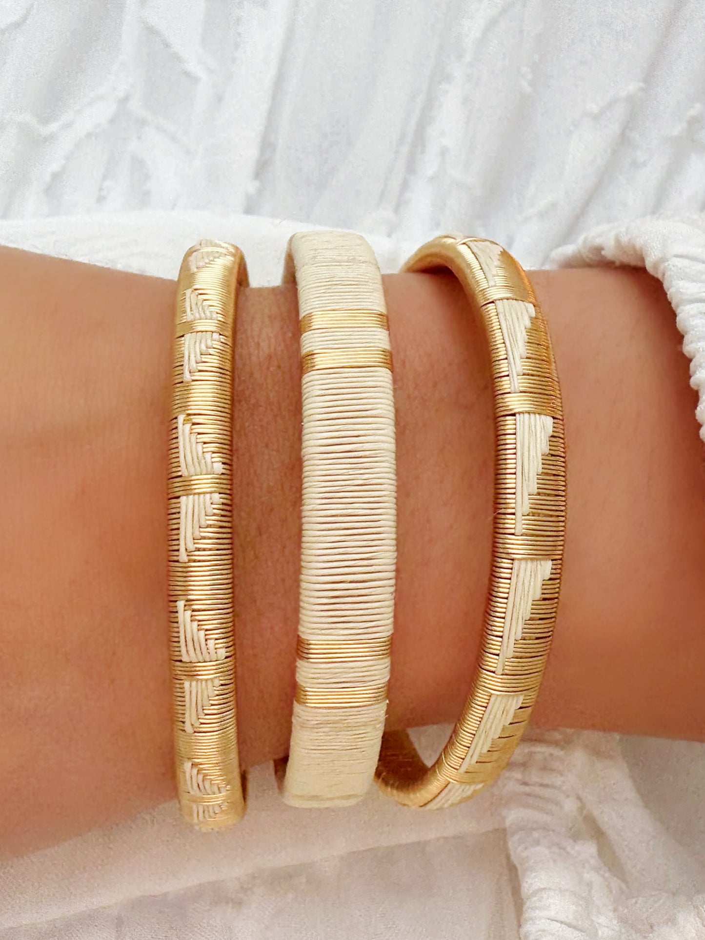 Ivory Bangle Stack