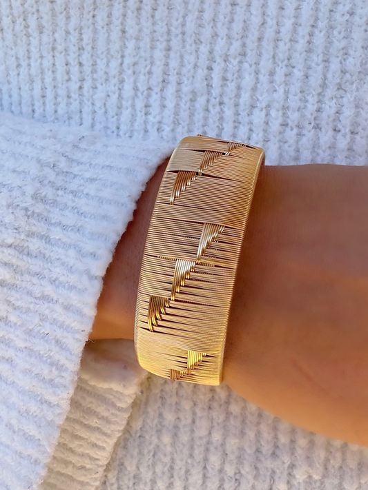 “Trio” Statement Bangle