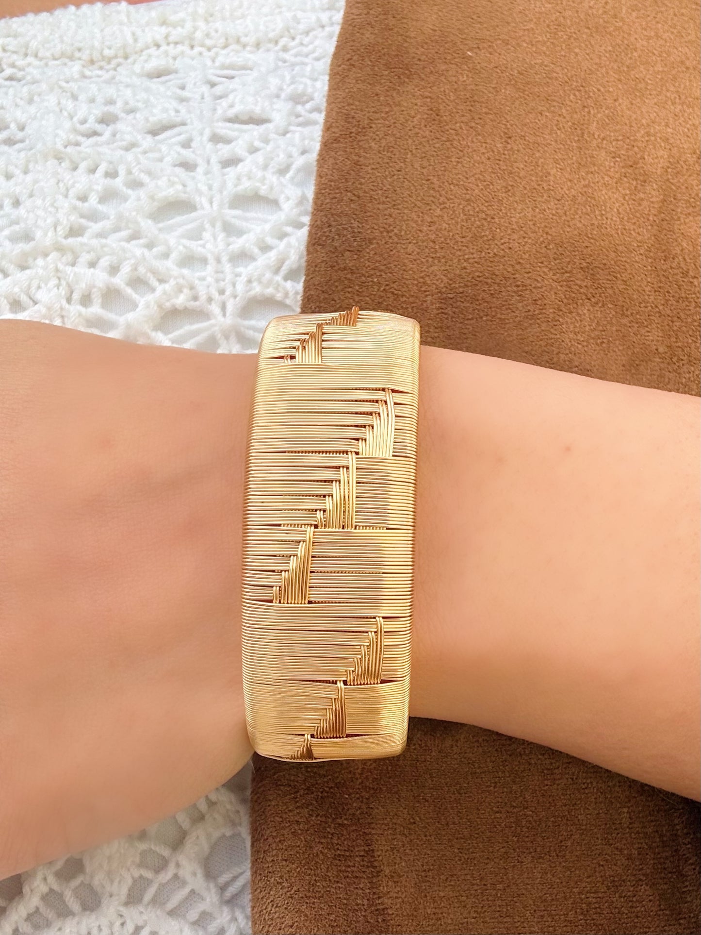 “Trio” Statement Bangle