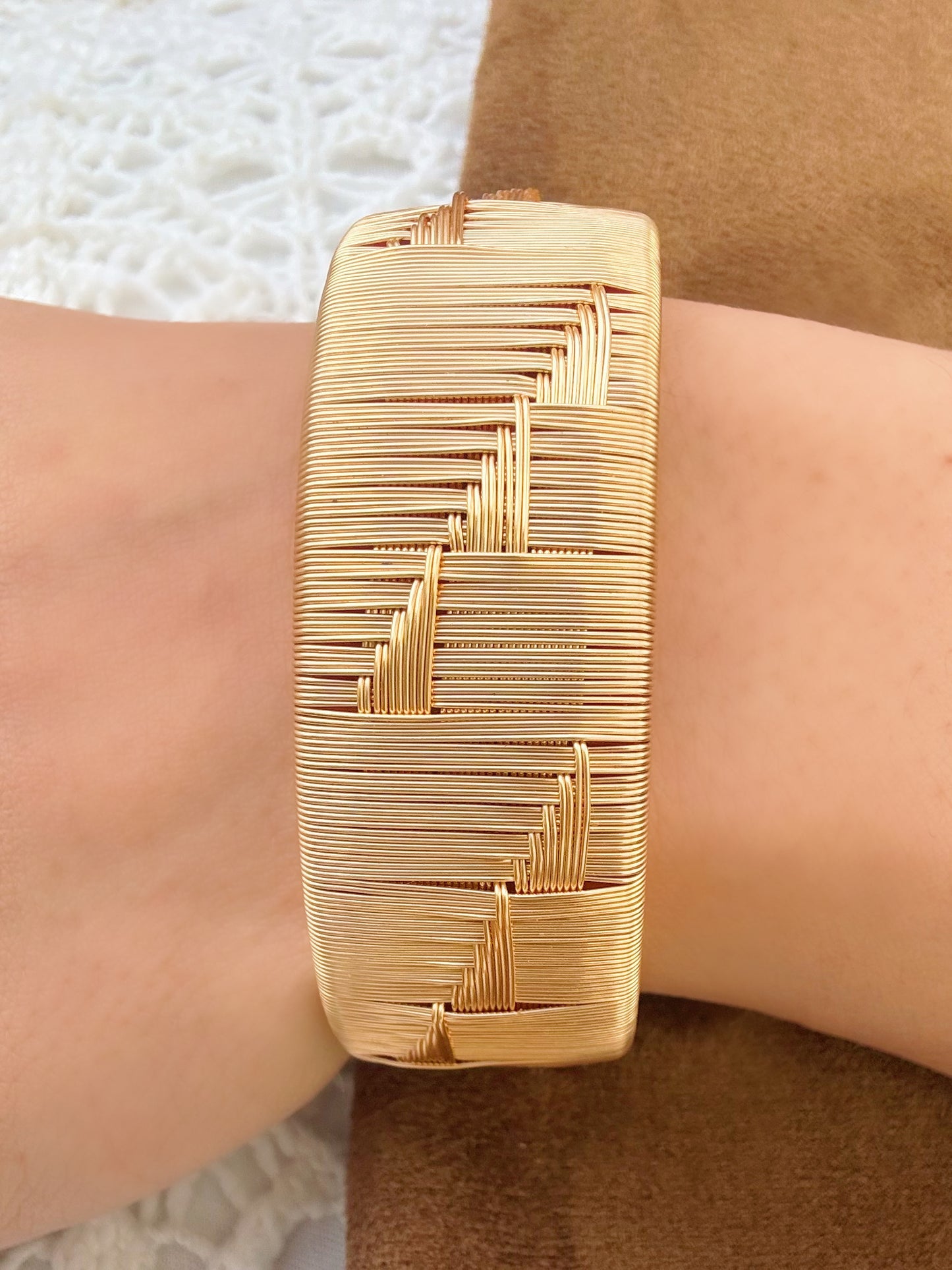 “Trio” Statement Bangle