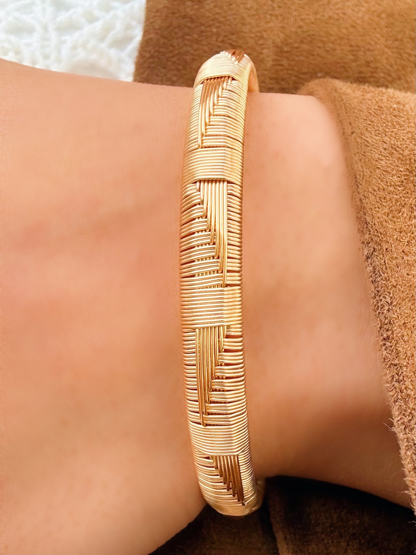 “Trio” Delicate Bangle